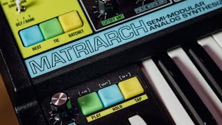 Moog Matriarch  Sound Explorations of the Paraphonic Synthesizer with Philip Cornish [upl. by Iohk]