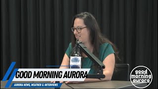 Anna Schielfelben Live on Good Morning Aurora  Wednesday  10162024 [upl. by Nari]