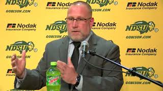 NDSU Football Press Conference  October 22 2024 [upl. by Yemrej127]