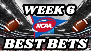 NCAAF Week 6 Picks and Predictions [upl. by Yeknarf]