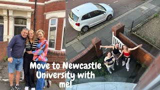 MOVE TO NEWCASTLE UNIVERSITY WITH ME  Student House Jesmond  Final Year [upl. by Haneeja]