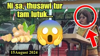 Pi Lalrinpuii thu a sawillain a CHAU thut Sawhthing Politics Level HNIAM lutuk Reaction [upl. by Enenstein]