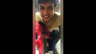 Munbe Vaa Violin  Balu Violin  AR Rahman  LIVE [upl. by Couture]