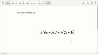 Expansion in Graspable math [upl. by Llennol]