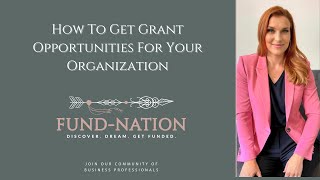 How To Get Grant Opportunities For Your Organization [upl. by Isidoro]