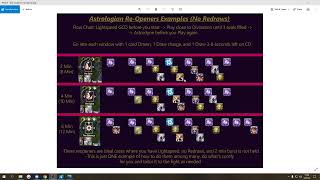 Astrologian ReopenerBurst Window Guide  FFXIV Endwalker  How to Maximize DPS [upl. by Sou]