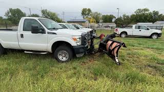 2014 Ford F250Boss Snow Plow  Lot 15500 [upl. by Wong]