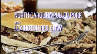 BBQ Pulled Pork and Coleslaw North Carolina Style [upl. by Nnairrek]