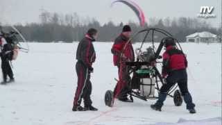 WINTER MASURIA PARAMOTOR CUP  PISZ 2013 [upl. by Ellednek80]