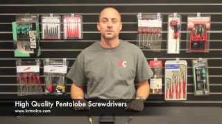 Pentalobe Screwdriver for iPhone High Quality Wiha and Wera Screwdrivers Torque Limiting [upl. by Jania]