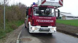 Feuerwehr Buchloe bezieht neues Feuerwehrhaus [upl. by Dnaleel]