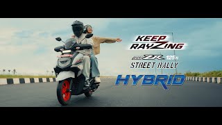 Yamaha RayZR 125 FI Hybrid  With New LED DRL and Answer Back Feature [upl. by Bahe]