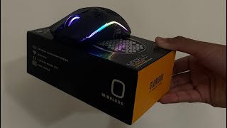 Glorious Model O wireless unboxing  review [upl. by Yasnil]