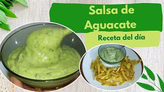 SALSA DE AGUACATE fácil y deliciosa [upl. by Wagshul943]