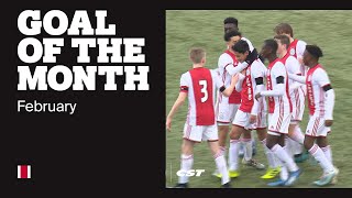 Xavi Woudstra Tegen Feyenoord extra speciaal  GOAL OF THE MONTH FEBRUARY [upl. by Finer]