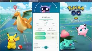 évolution Kokiyas Crustabri pokemon go [upl. by Anasiul]