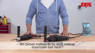 Bir darbeli matkap ile bir SDS matkap arasındaki fark nedir [upl. by Senecal]