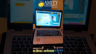 Amity online BCA admission process 🕑 [upl. by Aihsaei]