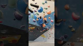 Trudny Boulder na Ścianie Wspinaczkowej Obiekto bouldering wspinaczka [upl. by Maisel]