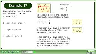 Trigonometric Identities II  Example 17 [upl. by Marquet]