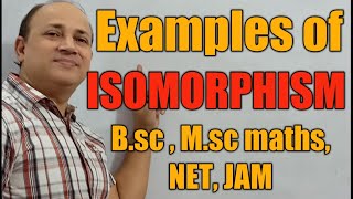 examples of isomorphism group theory modern algebra in hindi Bsc Msc jam csir net maths by Hd sir [upl. by Haines340]