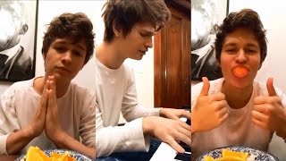 Ansel Elgort Instagram Live Stream  Thief Release  February 3 2017 [upl. by Willtrude586]