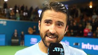 Interview with Janko Tipsarevic after his last ATPgame ever [upl. by Alletneuq]