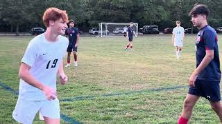 Xaverian Varsity Soccer vs St Francis Prep 10824 1st half [upl. by Notwen]