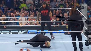 Roman Reigns y Sami Zayn se unen  WWE SmackDown 8 de Noviembre 2024 Español [upl. by Noak]