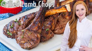 Garlic amp Herb Grilled Lamb Chops  JUICY Lamb Recipe [upl. by Hajin]