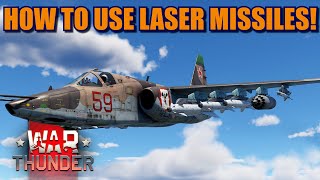 War Thunder How to use Laser guided missiles Testing in the Su25 [upl. by Price]