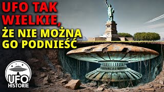 Znaleziono olbrzymie UFO  tak wielkie że nie można go ruszyć I ufo historie [upl. by Lais118]