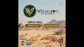 Vizualspots PickleGuild  DUPR 10 Final  NowtashFinley vs HowardZekanovic  Nov 13 2024 [upl. by Innus]