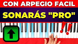 Cómo usar arpegios en el piano en cualquier canción para sonar a otro nivel [upl. by Olethea]