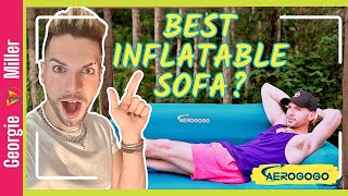 The Best Inflatable Sofa  AEROGOGO Review [upl. by Robinia]