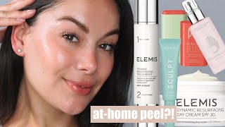 TESTING ELEMIS DYNAMIC RESURFACING PEEL AND MORE NEW SKINCARE  Beautys Big Sister [upl. by Conias57]