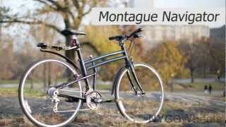 Montague Navigator Full Size Folding Bike Review [upl. by Marylinda91]