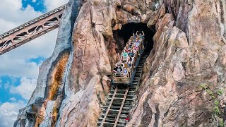 Expedition Everest Pov front row  Walt Disney Animal Kingdom [upl. by Ahsikin]