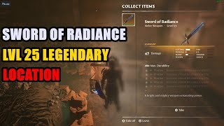 LVL 25 Legendary Sword of Radiance Location Enshrouded [upl. by Kir784]