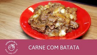 Carne Com Batatas  Culinária da Lu [upl. by Neal]