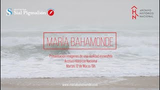 Presentación Imágenes de una realidad escondida de María Bahamonde  Madrid 12 de Marzo 2024 [upl. by Nahsrad]