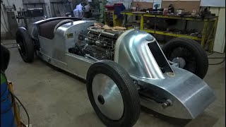 DTESSIER AVIONS VOISIN la Voiture des records son premier essai Par Dominique Tessier [upl. by Nitsirt]