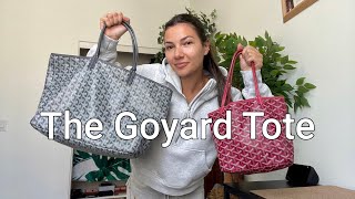 The Goyard Tote Size Comparison and What Fits [upl. by Ynobe]