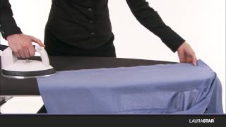 How to iron a shirt in 2 minutes  Laurastar [upl. by Alat]