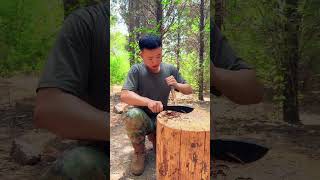 Survival SkillsSimple unicycle survival camping bushcraft outdoors lifehack [upl. by Procto]