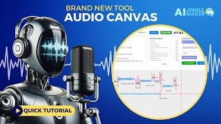 Audio Canvas  AI Jingle Maker inspired by Canva amp Figma but for audio jingles [upl. by Lleira642]