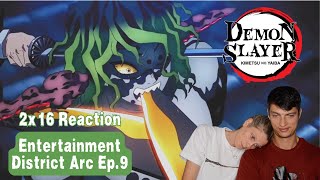 Defeating an Upper Rank Demon  Demon Slayer Kimetsu no Yaiba S2E16 Reaction [upl. by Skye91]