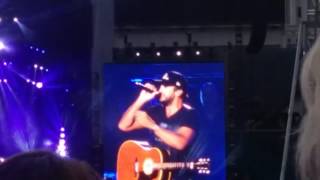 Luke Bryan concert at progressive field [upl. by Ardnuaek]