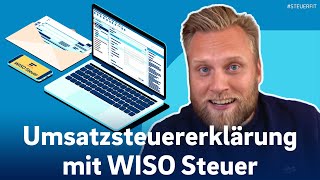 Umsatzsteuererklärung mit WISO Steuer  WISO Steuer Tutorial zur Steuererklärung 2024 [upl. by Igenia]