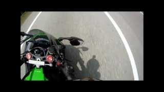 ZX10R Sportbike Downshift Blip Part2  top view [upl. by Jari]